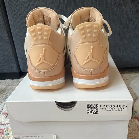 2021 Wmns Air Jordan 4 Retro 'Shimmer' - Picture 3 of 4